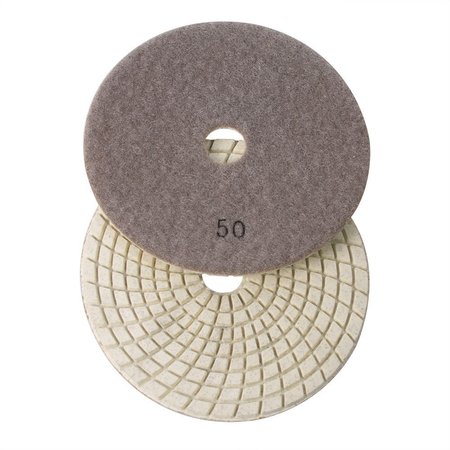 SPECIALTY DIAMOND 5 Inch 50 Grit 3mm Resin Diamond Polishing Pad E550